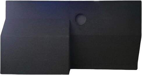 Subwoofer Box Enclosure Compatible with Tundra 2022-2026 Crew Max Single 12" Sealed Subwoofer Enclosure -Black in Saudi Arabia