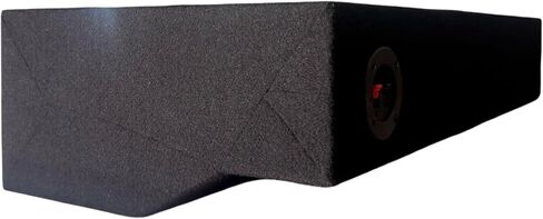 Subwoofer Box Enclosure Compatible with Tundra 2022-2026 Crew Max Single 12" Sealed Subwoofer Enclosure -Black in Saudi Arabia