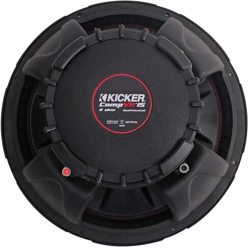 (2) Kicker 43CVR152 COMPVR 15" 2000 Watt Car Audio Subwoofers Subs CVR15-2 in Saudi Arabia
