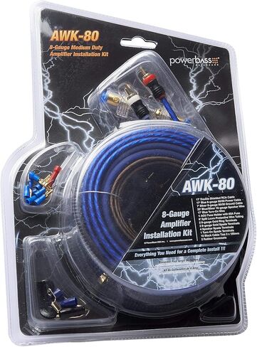 PowerBass Party Pack - Dual 12" Subwoofers in Vented Enclosure with ASA3-400.2 Amplifier and Wiring Kit in Saudi Arabia