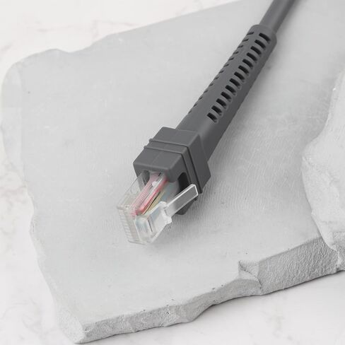 SING F LTD 9-pin Barcode Scanner Serial Cable CBA-R01-S07PAR Compatible with Symbol LS2208 RS232 (2 Meters) in Saudi Arabia