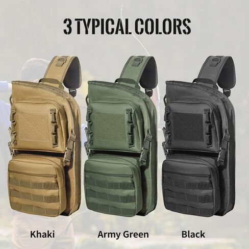 جعبة السهم الخلفي للرماية خفيفة الوزن من PSKOOK، نظام MOLLE متعدد الوظائف مع حلقة على شكل حرف D مزدوجة الجانب وقاعدة قابلة للتمديد، قابلة للتعديل للأقواس المركبة والمنحنية، مثالية للصيد وممارسة الهدف in Kuwait