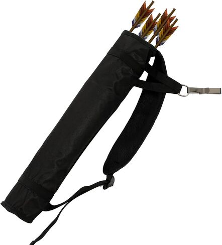 Yolev Adjustable Back Archery Quiver or Compound Recurve Bow - Lightweight Foldable Arrow Quiver Holder Bag for Target Practice Hunting - Archery Accessories Fits 30 Arrows in Saudi Arabia