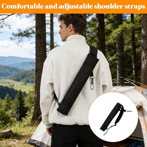 Yolev Adjustable Back Archery Quiver or Compound Recurve Bow - Lightweight Foldable Arrow Quiver Holder Bag for Target Practice Hunting - Archery Accessories Fits 30 Arrows in Saudi Arabia