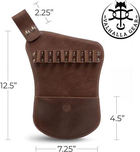 Leather Crossbow Bolts Hip Quiver with Belt Loops, Waist Arrow Holder for Archery, Quivers for Recurve Bow, Cross Bolt Case for Archers, Bag for Arrows, Easy Access and Storage in Saudi Arabia