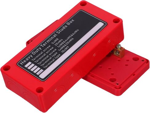 Power Distribution Block Bus Bar 10-Position Heavy Duty Terminal Studs with Waterproof Cover for Automotive Marine Rv Car Audio Installation in Saudi Arabia