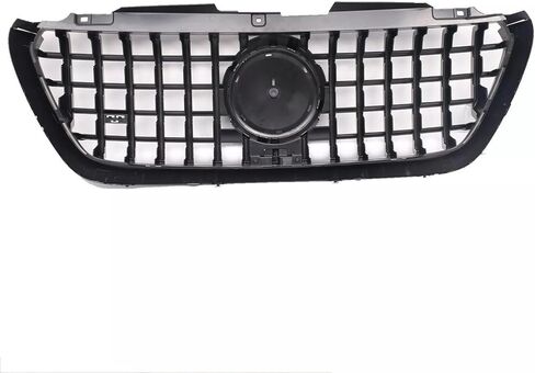Compatible with Mercedes Benz 2019 2020 2021 2022 2023 2024 Sprinter/eSprinter W907/910 1500 2500 3500XD 4500 GT Style Front Bumper Grille Black with Black Trim grill in Saudi Arabia