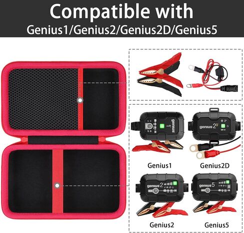 Hard Case Compaitble with GENIUS1/GENIUS2/GENIUS2D/GENIUS5 6V/12V Smart Battery Charger in Saudi Arabia