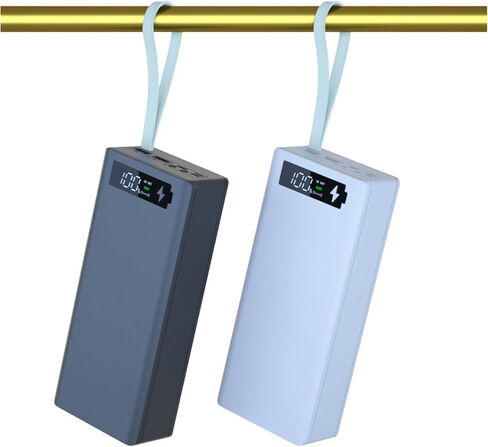 18650 صندوق شاحن USB حامل الهاتف المحمول C16PD إصدار الطاقة لصندوق شاحن الغلاف مع طقم طاقة الإضاءة 18650 DIY قابل للإزالة بدون لحام 16 قسم 18650 طقم طاقة DIY Mobile (أسود) in Saudi Arabia