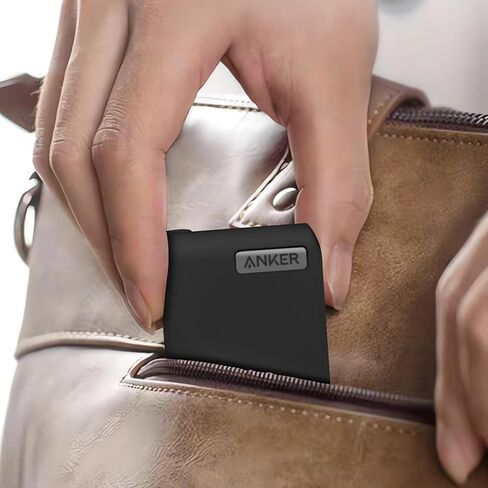 Geiomoo Soft Silicone Case for Anker Prime 160W Charger, Flexible Scratch Resistant Cover (Black) in Saudi Arabia