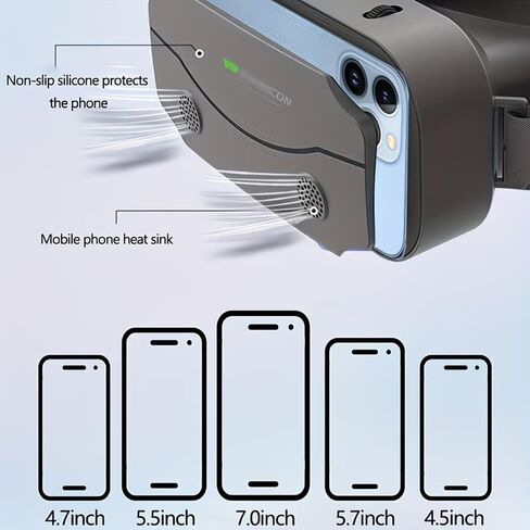 Ultra HD 4K, Virtual Reality Glasses, Theater-Grade, Myopia-Friendly, Gift Choice in Saudi Arabia