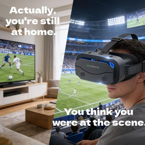 Ultra HD 4K, Virtual Reality Glasses, Theater-Grade, Myopia-Friendly, Gift Choice in Saudi Arabia