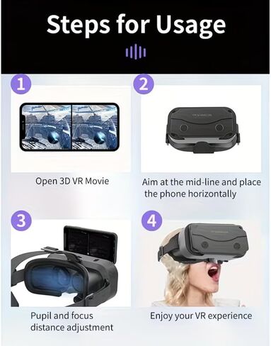Ultra HD 4K, Virtual Reality Glasses, Theater-Grade, Myopia-Friendly, Gift Choice in Saudi Arabia