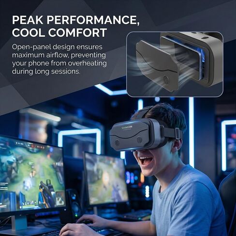 Ultra HD 4K, Virtual Reality Glasses, Theater-Grade, Myopia-Friendly, Gift Choice in Saudi Arabia