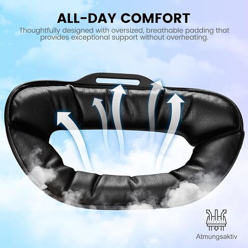 Head Strap for Meta Quest 3S/3/2, Adjustable VR Headset Strap, Knob Adjustable, Pressure Relief VR Headset Accessory,for Better Support&Comfort in Saudi Arabia