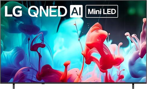 LG Amazon حصريًا 65 بوصة فئة QNED AI 4K QNED73B سلسلة تلفزيون ذكي مع AI Sound Pro، HDR10، AI 4K Super Upscaling، وضع صانع الأفلام، Wow Orchestra، متوافق مع Alexa (65QNED73BUA، 2026) in Saudi Arabia