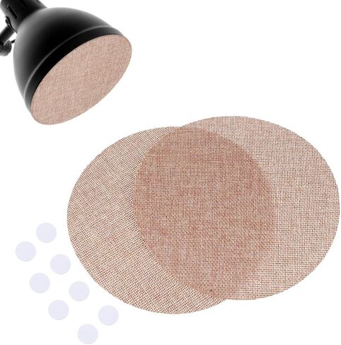 Kichvoe 2Pcs Ceiling Light Diffuser Round Lampshade Covers 6.29In Anti-Glare Eye Protection Lamp Shade Diffusers for Pendant and Chandelier Lighting in Saudi Arabia