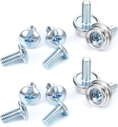 12PCS Helmet Mask Screw Kit Football Helmet Screws Stainless Steel Helmets Visor Repair Kit, Universal Baseball Hardware Replacement Parts Helmets Mask Screw Kits for Football Baseball in Saudi Arabia