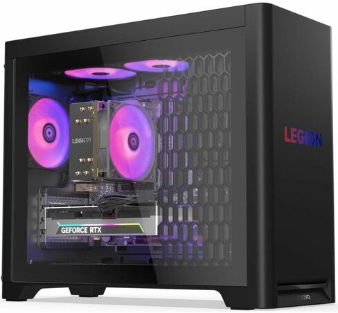 Lenovo Legion T5 30AGB10 90YJ005RUS Gaming Desktop Computer - AMD Ryzen 7 7700X - 32 GB - 1 TB PCI Express NVMe 4.0 x4 SSD - Tower - Eclipse Black - AMD B650 Chip - Windows 11 Home - NVIDIA GeForce RT in Saudi Arabia