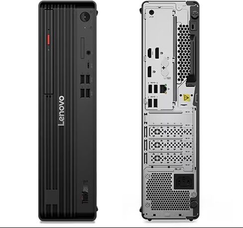 كمبيوتر مكتبي Lenovo ThinkCentre M70s Gen 6 صغير الحجم للأعمال مزود بتقنية الذكاء الاصطناعي مع معالج Intel Core Ultra 7 265 vPro، و1 تيرابايت SSD، و32 جيجابايت DDR5-5600MT/s، ومحرك أقراص DVD، وWi-Fi 6، ويدعم 3 شاشات 4K، وWin11 Pro in Saudi Arabia
