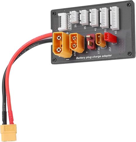 Generic XT60 Parallel Charging Board, Battery Charger 2S 6S Balanced Charging Adapter with 14AWG Silicone Cable, 4.0mm Banana Head and XT60 Interface, for IMAXB6 B6AC IDST in Saudi Arabia