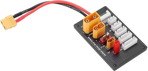 Generic XT60 Parallel Charging Board, Battery Charger 2S 6S Balanced Charging Adapter with 14AWG Silicone Cable, 4.0mm Banana Head and XT60 Interface, for IMAXB6 B6AC IDST in Saudi Arabia