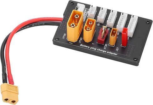 Generic XT60 Parallel Charging Board, Battery Charger 2S 6S Balanced Charging Adapter with 14AWG Silicone Cable, 4.0mm Banana Head and XT60 Interface, for IMAXB6 B6AC IDST in Saudi Arabia