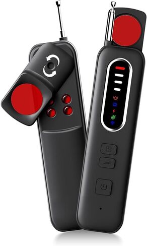 Upgraded Hidden Camera Detectors 7-in-1, Anti-Spy Camera Finder, RF Signal Scanner & GPS Tracker Detector for Hotel, Bathroom, Office & Car Security Camera Detector in Saudi Arabia
