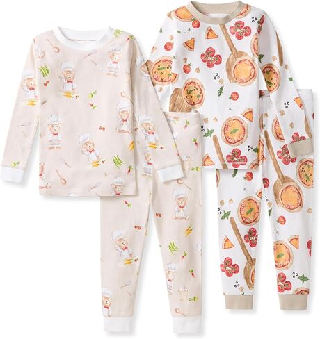 Burt's Bees Baby Baby Boys' Pajamas, Tee and Pant 2-Piece Pj Set, 100% Organic Cotton in Saudi Arabia