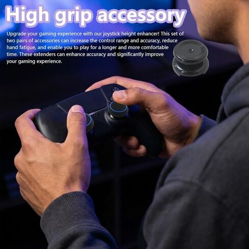 VAIR MUDO New Premium 28-Piece Thumbstick Accessory Set: Grip Caps, High Extenders, Precision Rings for Xbox One S and for Xbox One Elite Controllers - Mixed Color B in Saudi Arabia