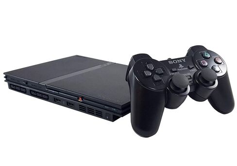 PlayStation 2 Console Slim - Black Bundle in Saudi Arabia