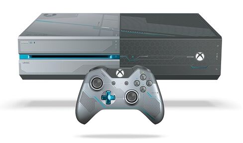 Xbox One 1TB Console - Limited Edition Halo 5: Guardians Bundle in Saudi Arabia
