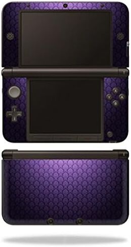 MightySkins Skin Compatible with Nintendo 3DS XL - Antique Purple | Protective, Durable, and Unique Vinyl Decal wrap Cover | Easy to Apply, Remove, and Change Styles | Made in The USA in Saudi Arabia