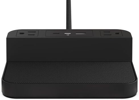محطة شحن بدون توقف P بجانب السرير - شحن لاسلكي، طاقة USB وUSB-C، مقابس تيار متردد 2X تصميم على مستوى الفنادق. in Kuwait