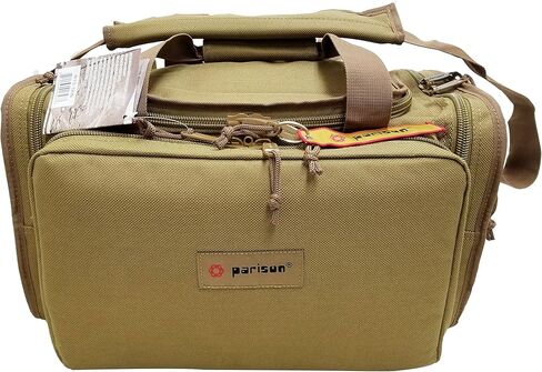 Tactical Range Bag Shooting Bag Gun Hunting Gear Police Patrol Bag (Coyote Tan) in Saudi Arabia