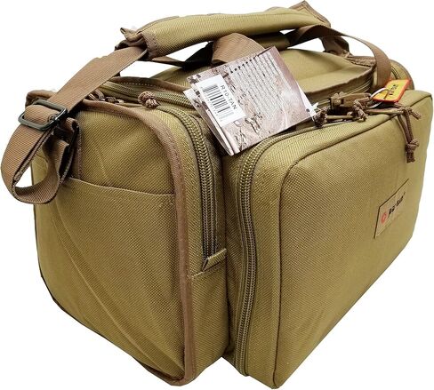 Tactical Range Bag Shooting Bag Gun Hunting Gear Police Patrol Bag (Coyote Tan) in Saudi Arabia