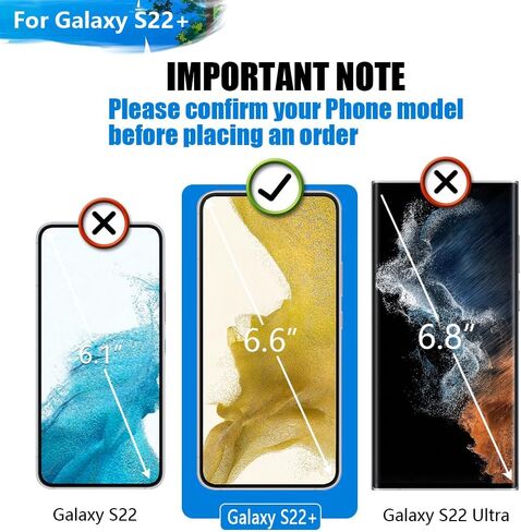 [جراب بطارية 2026 جديد لهاتف Samsung Galaxy S22+، حافظة شاحن بطارية ممتدة قابلة لإعادة الشحن بقدرة 5000 مللي أمبير في الساعة، أضف 100% عصير إضافي (6.6 بوصة) أسود in Kuwait