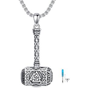 SIMONLY Urn Necklace for Human Ashes 925 Sterling Silver Hummingbird/Dragonfly/Luna Moth Crystal Moonstone Memorial Necklace Cremation Jewelry for Women Men Mom