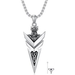 SIMONLY Urn Necklace for Human Ashes 925 Sterling Silver Hummingbird/Dragonfly/Luna Moth Crystal Moonstone Memorial Necklace Cremation Jewelry for Women Men Mom in Kuwait