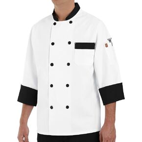 Chef Designs Men's Garnish Chef Coat