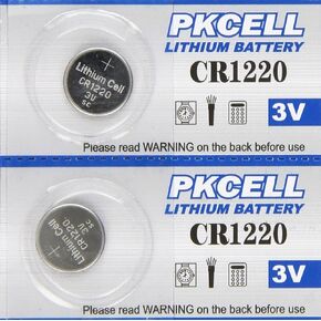 BlueDot Trading CR1220 3 Volt Lithium Coin Cell Non-Rechargeable Battery for calculators, car keys remote, watches, flashlights, remote controls, 3 Count in Saudi Arabia