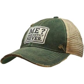 Me Sarcastic Never Cap, Dark Green
