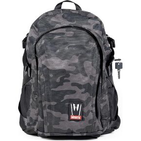 DIME BAGS - Smell-Proof Transporter Backpack - Carbon Filter Lined Bag with Heavy-Duty Lock (Black)