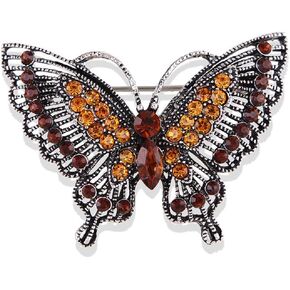 Butterfly Brooch, Jewelry Gift for Women, Girls, Ladies, Exquisite Packaging