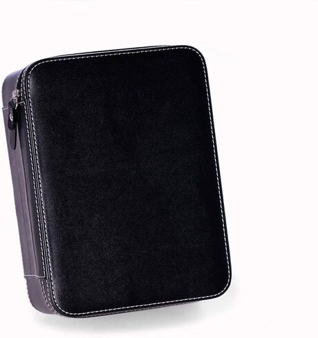 بي بيرك حافظة جلدية سوداء لتنظيم 4 ساعات واكسسوارات من اكزيكتيف ترافيل in Kuwait