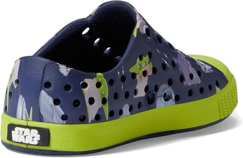 Jefferson Star Wars Print Slip-On Sneakers for Toddlers – Closed Round Toe – Synthetic Upper in Saudi Arabia