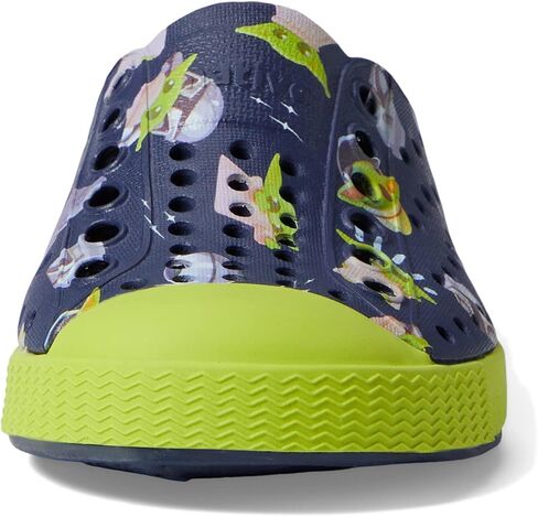 Jefferson Star Wars Print Slip-On Sneakers for Toddlers – Closed Round Toe – Synthetic Upper in Saudi Arabia