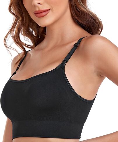GXXGE Women's Wireless T-Shirt Bra, Moisture-Wicking Smoothing Bra, Full-Coverage Comfortable Bra for Girls 911 in Kuwait