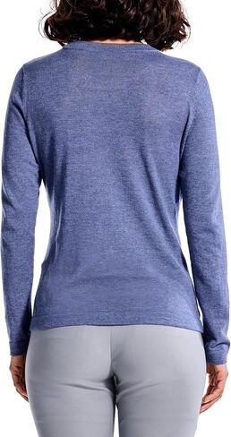 NIC+ZOE Women's Crew Neck Ls Sweater Tee in Saudi Arabia