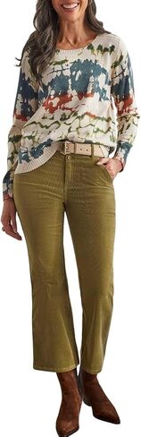 Tribal Women's Fly Frt Ankle Pant W/Inseam Slit in Saudi Arabia